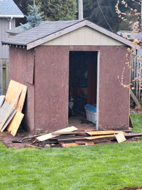 FREE 8X10 GARDEN SHED