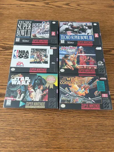 SNES Super Nintendo Games *READ*, View more