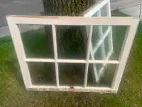 Vintage Wooden Window Panes