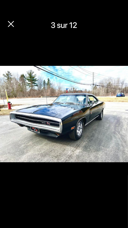 1970 Dodge Charger RT in Classic Cars in Gatineau - Image 3