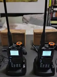 Quansheng UV-K5 VHF/UHF Ham Airband Radio Walkie Talkie (PAIR)
