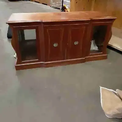 Buffet hutch for sale. Glass shelves available for inside. For more information please call Dave at...