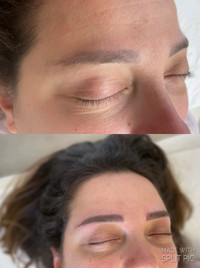 Microblading $250 hairlike strokes 