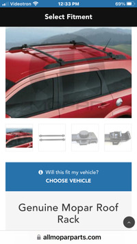 DODGE JOURNEY roof rack