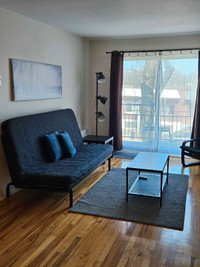 DISPONIBLE maintenant - 3 1/2 meublé