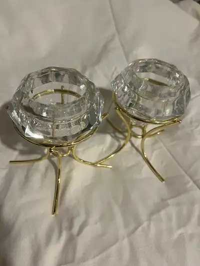 Partlite Diamond Crystal Tealight candle Holder, View more