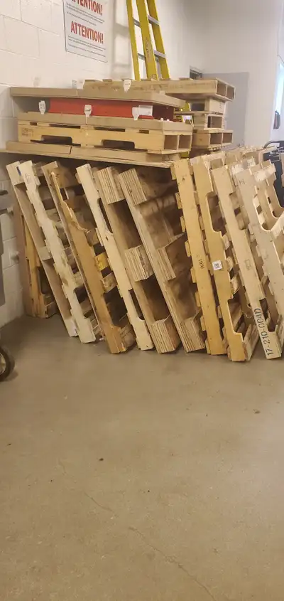 FREE PALLETS! FIRST COME, FIRST SERVED, View more