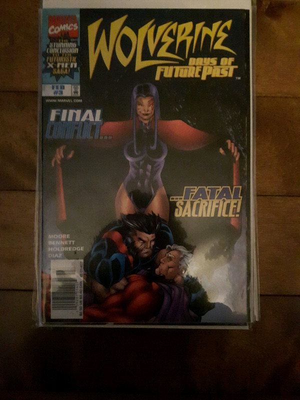 Comics-Wolverine "Days Of Future
Past" 3 Part Mini-Series in Arts & Collectibles in Vernon - Image 4