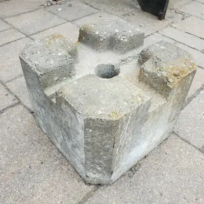 Bloc de béton pour poteau, View more