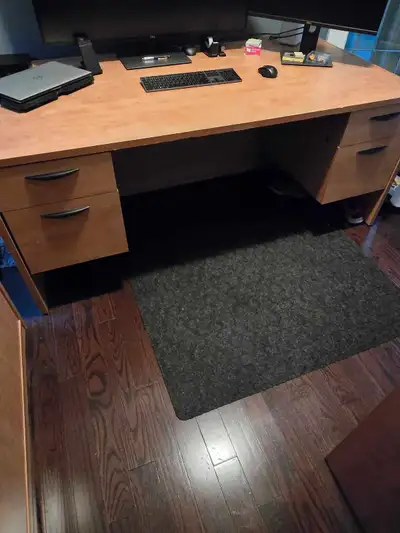 Office Desk with Attached Storage, View more