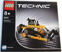 Nine Lego Technic Booklets