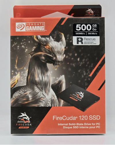 Disque SSD Gaming 500Go Seagate FireCuda 120 internal SSD Gamer, View more