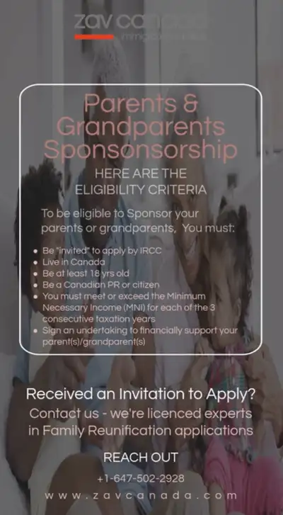 Parents - Grandparents - and Spousal Sponsorhsip Experts, View more