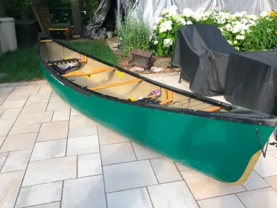 The Moisie by Nova Craft This 16′ 6″canoe is an incredible tripping canoe for those who might want t...