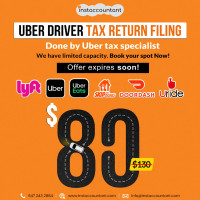 Effortlessly File Your Uber Driver Taxes for Only $80!