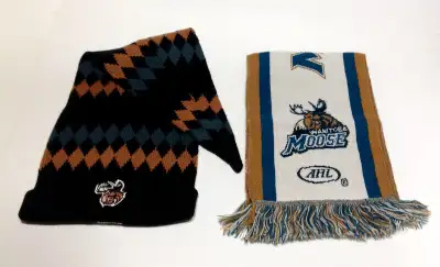 Manitoba Moose Hockey Knit Toque or Scarf, View more