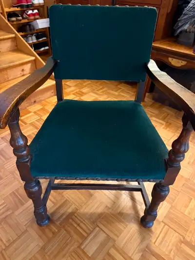 Vintage Wooden Armchair, View more