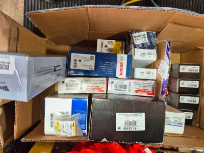 New in boxes Jeep Jk wear parts. U joints, control arms,ball joints including adjustable ball joints...