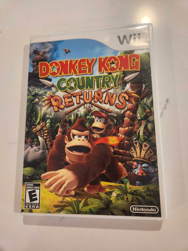 Wii Donkey Kong Country Returns  in Nintendo Wii in Kawartha Lakes