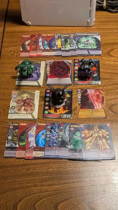 Bakugan et cartes - aubaine , View more