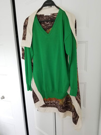 CÉLINE Wool Silk Blouse