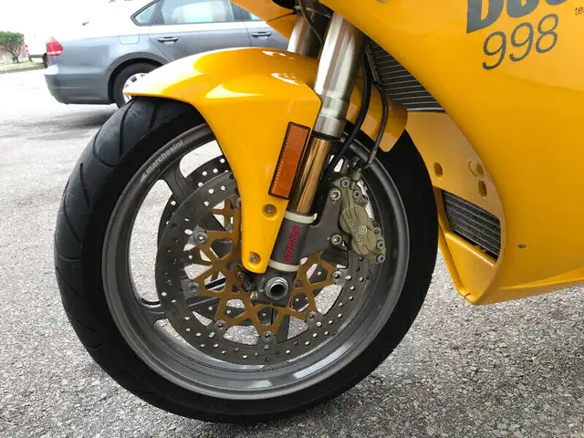 Ducati Brembo brake calipers 748 998 P4 2 pad 65mm axle mount oe in Other in City of Toronto - Image 11