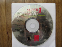 Super Karting 1 simulation vintage software for Windows computer