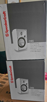 2 SpeakerCraft OE5 Outdoor Elements 2-way Speakers