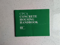 CPCA Concrete Housing Handbook Vintage Book