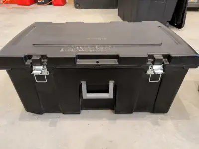 26 gallon "STERILITE" WHEELED FOOTLOCKER, View more