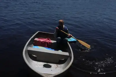 Selling a medium-sized aluminum boat. Great for fishing or a small lake setup. Lightweight and easy...