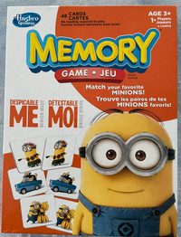 Jeu de mémoire Détestable moi Minion