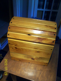 Beautiful Treasure Chest Wood Box ( Reduced $100)