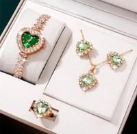 Jewelry set with watch 