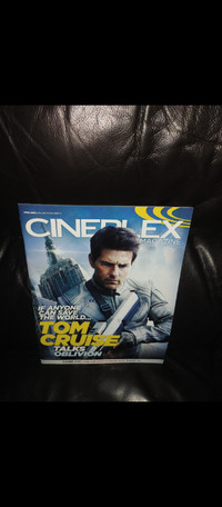 TOM CRUISE - OBLIVION -  2013 CINEPLEX MAGAZINE