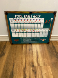  Pool table golf