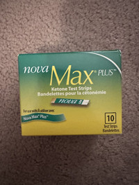 Nova Max Plus Ketone Strips x10