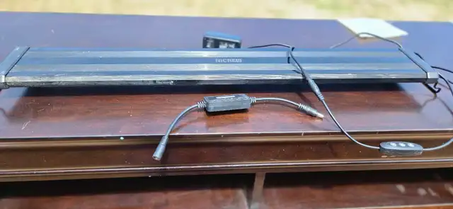 Nicrew light bar and programmer in Fish for Rehoming in Kingston - Image 2