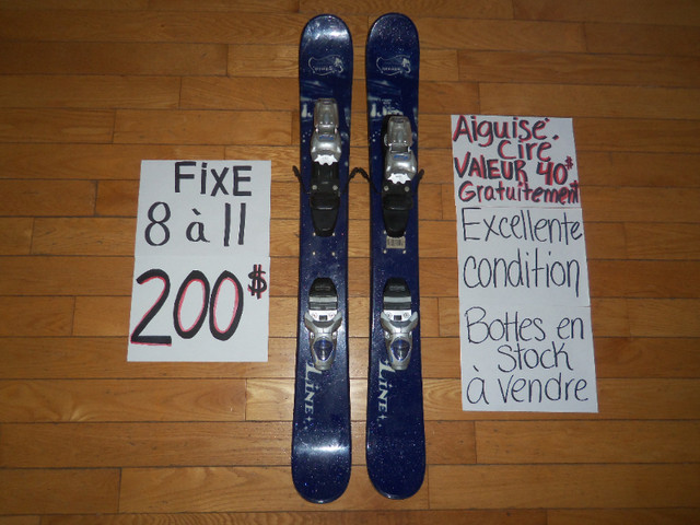 Plusieurs snowblades mini ski avec fixe de ski alpin dans Ski  à Trois-Rivières - Image 4