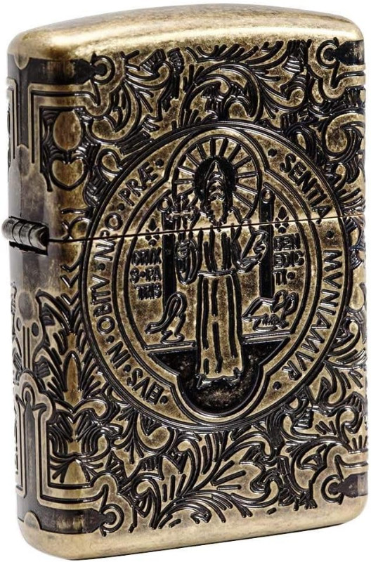 BRAND NEW Zippo Armor St. Benedict Lighter in Arts & Collectibles in City of Toronto