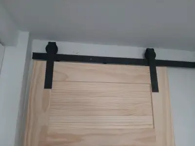  sliding barn door rail system : $113 at Rona industria spirit, View more