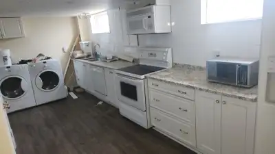 NEWLY UPDATED, SEMI FURNISHED OR NOT, UTILITIES INCLUDED, ONE BEDROOM WITH BATH, LAUNDRY, AND LARGE...
