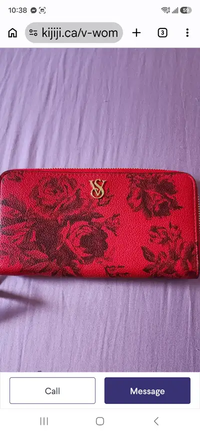 Brand NEW Red Victoria Secret wallet, View more