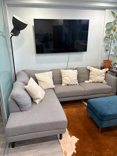 Grey Sectional Sofa, View more