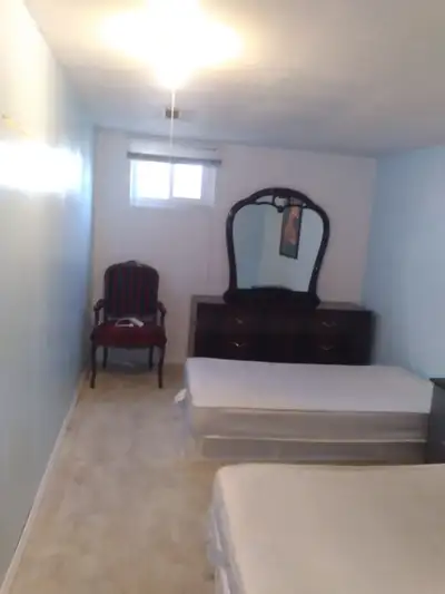 FOR 2 GIRLS FROM OCTOBER 1ST $450 EACH BIG ROOM AVAILABLE IN shared basement (share kitchen and wash...