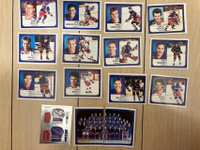 Lot of 15 1988-89 Panini New York Rangers hockey stickers