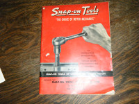 Snap On Tools Catalog 1953