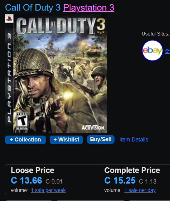 PS3, Call of Duty 3, I have hundreds of video games here! in Sony Playstation 3 in St. Albert - Image 2