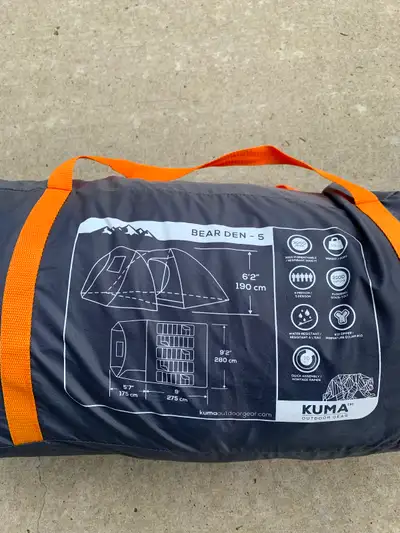 Kuma  Bear 5 man tent, View more
