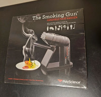 NEW - PolyScience The Smoking Gun Handheld Food Smoker and Chips